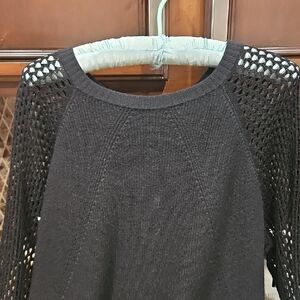 Escada Black Open-Knit Women's Sweater. Please Read.exc.condion